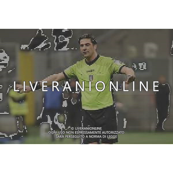 l\'arbitro Gianluca Manganiello di Pinerolo (TO) Inter vs Lecce Milano 05-03-2023 Stadio Giuseppe Meazza - San Siro Campionato Serie A TIM - 25a giornata foto Roberto Garavaglia/ag. Aldo Liverani sas / AGENZIA ALDO LIVERANI SAS