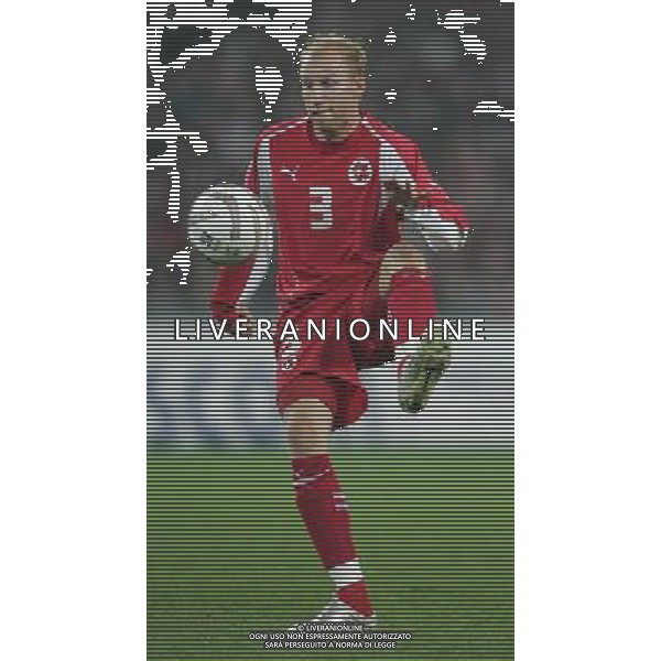 Berna 12 novembre 2005 Svizzera - Turchia play off qualificazioni mondiali Germania 2006 nella foto: Magnin Ludovic foto Andry / Ag. Aldo Liverani