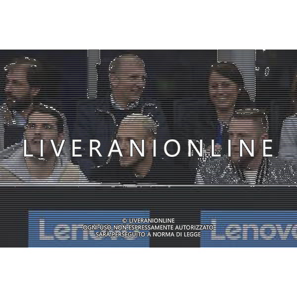 MILAN SKRINIAR E FEDERICO DI MARCO IN TRIBUNA - INTER vs LECCE Campionato calcio Serie A TIM 05-03-2023 ©PAOLO GIAMPIETRI / AGENZIA ALDO LIVERANI SAS