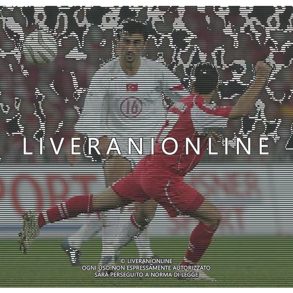 Berna 12 novembre 2005 Svizzera - Turchia play off qualificazioni mondiali Germania 2006 nella foto: Selcuk Sahin foto Andry / Ag. Aldo Liverani