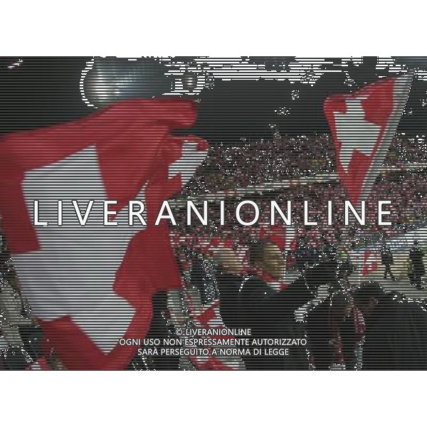 Berna 12 novembre 2005 Svizzera - Turchia play off qualificazioni mondiali Germania 2006 nella foto: tifo Svizzera foto Andry / Ag. Aldo Liverani