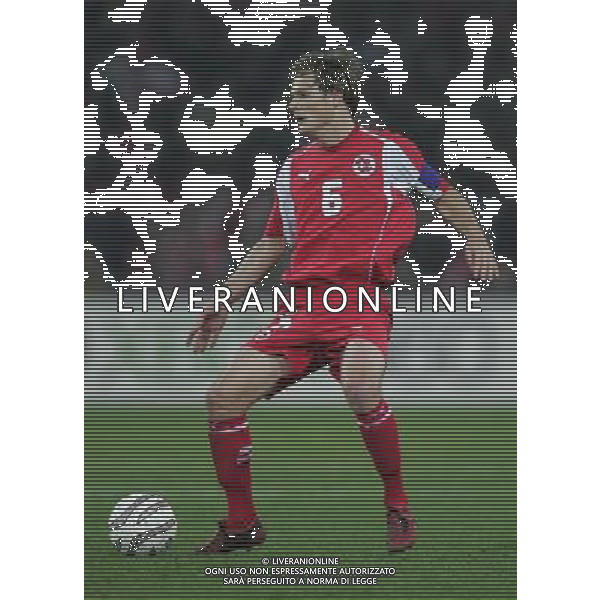 Berna 12 novembre 2005 Svizzera - Turchia play off qualificazioni mondiali Germania 2006 nella foto: Vogel Johann foto Andry / Ag. Aldo Liverani