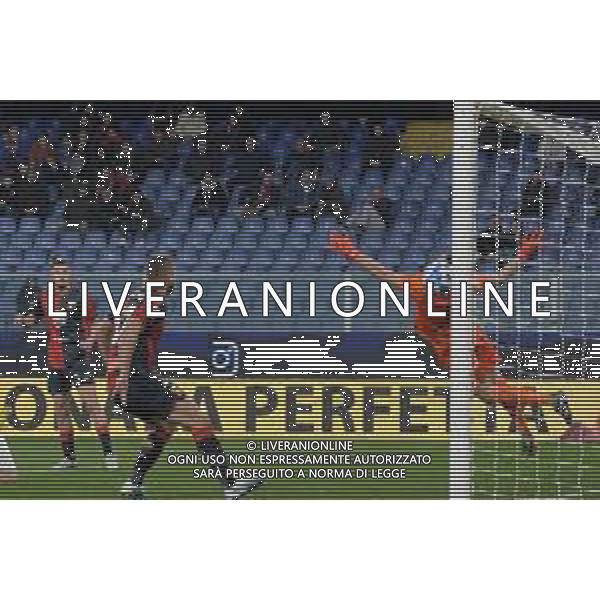 Stadio Luigi Ferraris, Genova Serie B 2022-2023 Genoa-Cosenza In foto: Gol Dragusin FOTO ANDREA ROSITO-AG ALDO LIVERANI SAS