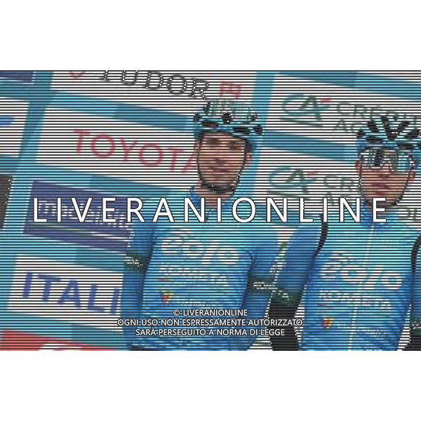 07-03-2023 Tirreno - Adriatico; Tappa 02 Camaiore - Follonica; 2023, Eolo - Kometa; Fortunato, Lorenzo; Camaiore; ©SIROTTI / AGENZIA ALDO LIVERANI SAS
