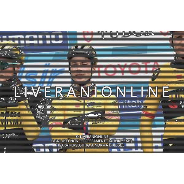 07-03-2023 Tirreno - Adriatico; Tappa 02 Camaiore - Follonica; 2023, Jumbo - Visma; Roglic, Primoz; Camaiore; ©SIROTTI / AGENZIA ALDO LIVERANI SAS