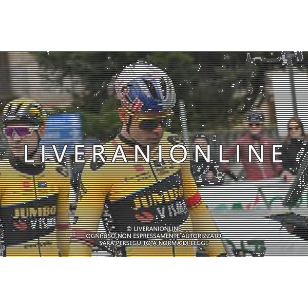 07-03-2023 Tirreno - Adriatico; Tappa 02 Camaiore - Follonica; 2023, Jumbo - Visma; Van Aert, Wout; Camaiore; ©SIROTTI / AGENZIA ALDO LIVERANI SAS