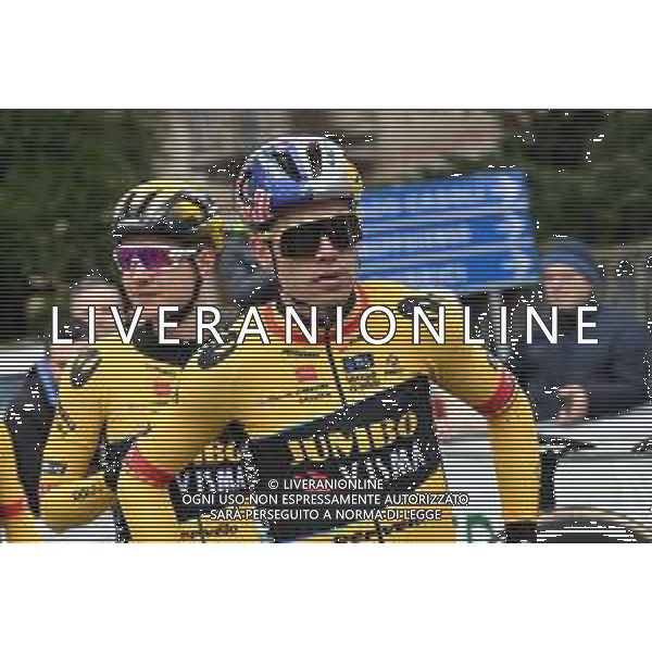 07-03-2023 Tirreno - Adriatico; Tappa 02 Camaiore - Follonica; 2023, Jumbo - Visma; Van Aert, Wout; Camaiore; ©SIROTTI / AGENZIA ALDO LIVERANI SAS