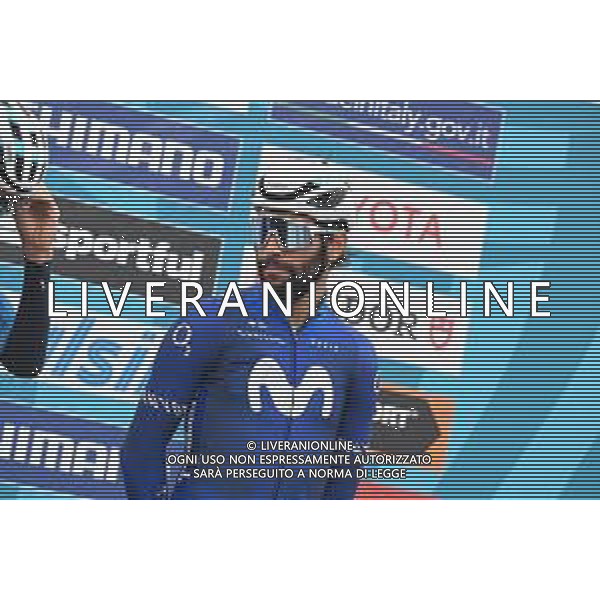 07-03-2023 Tirreno - Adriatico; Tappa 02 Camaiore - Follonica; 2023, Movistar; Gaviria Rendon, Fernando; Camaiore; ©SIROTTI / AGENZIA ALDO LIVERANI SAS