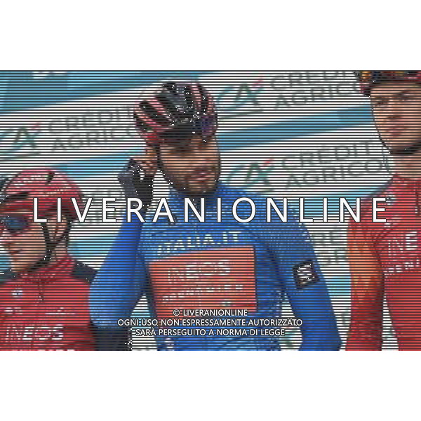 07-03-2023 Tirreno - Adriatico; Tappa 02 Camaiore - Follonica; 2023, Ineos Grenadiers; Ganna, Filippo; Camaiore; ©SIROTTI / AGENZIA ALDO LIVERANI SAS