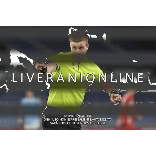 Lazio vs AZ Alkmaar Europa Conference League - Ottavi di finale - Stadio Olimpico - Roma 07-03-2023 nella foto Glenn Nyberg arbitro ©Federico Gaetano / AGENZIA ALDO LIVERANI SAS