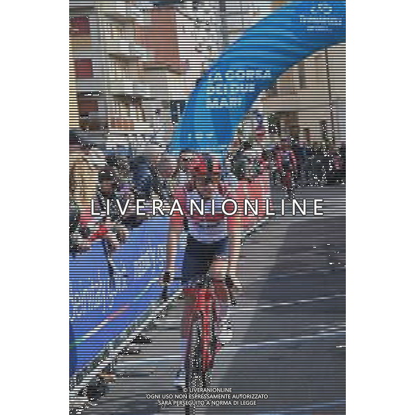 08-03-2023 Tirreno - Adriatico; Tappa 03 Follonica - Foligno; 2023, Trek - Segafredo; Ciccone, Giulio; Follonica; ©SIROTTI / AGENZIA ALDO LIVERANI SAS
