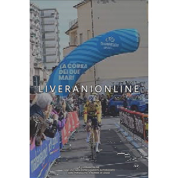 08-03-2023 Tirreno - Adriatico; Tappa 03 Follonica - Foligno; 2023, Jumbo - Visma; Van Aert, Wout; Follonica; ©SIROTTI / AGENZIA ALDO LIVERANI SAS