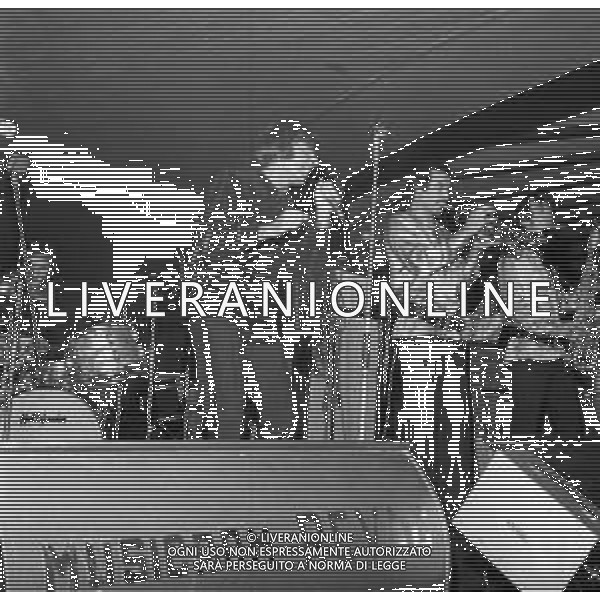 RETROSPETTIVA PATRICK SAMSON CANTANTE LIBANESE, nome d\'arte di Sulaimi Khoury NELLA FOTO ESIBIZIONE DEI PATRICK SAMSON GROUP ALLE ROTONDE DI GARLASCO (PAVIA) IL 16 NOVEMBRE 1969 ©Archivio Giovanni Liverani / AGENZIA ALDO LIVERANI SAS