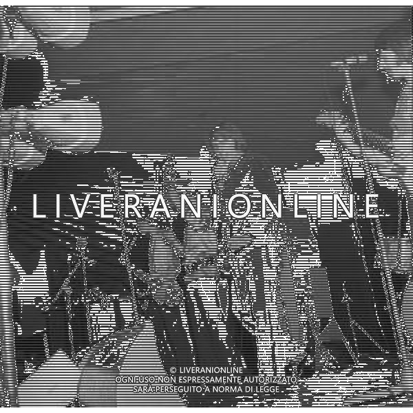 RETROSPETTIVA PATRICK SAMSON CANTANTE LIBANESE, nome d\'arte di Sulaimi Khoury NELLA FOTO ESIBIZIONE DEI PATRICK SAMSON GROUP ALLE ROTONDE DI GARLASCO (PAVIA) IL 16 NOVEMBRE 1969 ©Archivio Giovanni Liverani / AGENZIA ALDO LIVERANI SAS