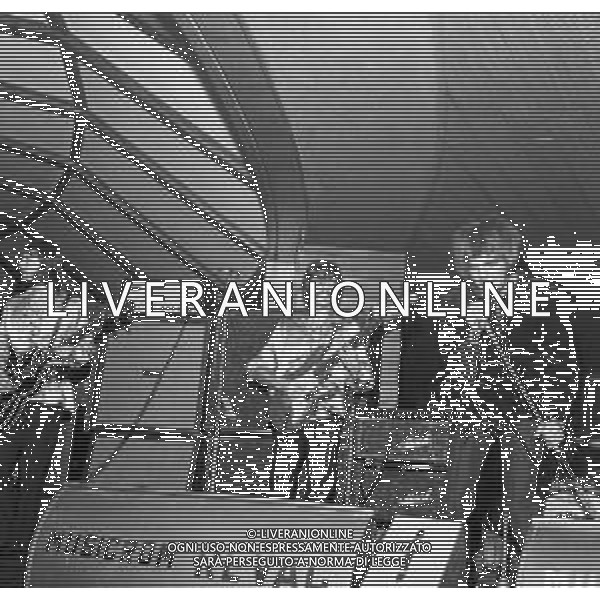 RETROSPETTIVA PATRICK SAMSON CANTANTE LIBANESE, nome d\'arte di Sulaimi Khoury NELLA FOTO ESIBIZIONE DEI PATRICK SAMSON GROUP ALLE ROTONDE DI GARLASCO (PAVIA) IL 16 NOVEMBRE 1969 ©Archivio Giovanni Liverani / AGENZIA ALDO LIVERANI SAS