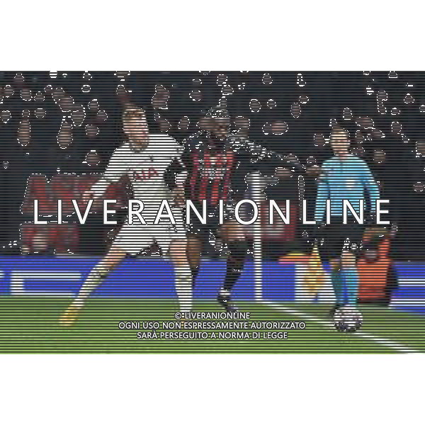 TVRG Dejan Kulusevski (Tottenham Hotspur) e Fikayo Tomori (Milan) Tottenham Hotspur vs Milan Londra (ENG) 08-03-2023 Tottenham Hotspur Stadium UEFA Champions League ottavi di finale - gara di ritorno foto Roberto Garavaglia/ag. Aldo Liverani sas/ AGENZIA ALDO LIVERANI SAS