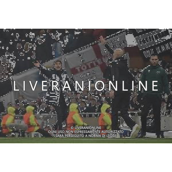 TVRG Antonio Conte allenatore Tottenham Hotspur SX e Stefano Pioli allenatore Milan DX Tottenham Hotspur vs Milan Londra (ENG) 08-03-2023 Tottenham Hotspur Stadium UEFA Champions League ottavi di finale - gara di ritorno foto Roberto Garavaglia/ag. Aldo Liverani sas/ AGENZIA ALDO LIVERANI SAS