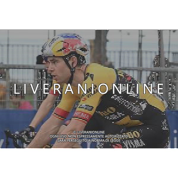 09-03-2023 Tirreno - Adriatico; Tappa 04 Greccio - Tortoreto; 2023, Jumbo - Visma; Van Aert, Wout; Tortoreto; ©SIROTTI / AGENZIA ALDO LIVERANI SAS