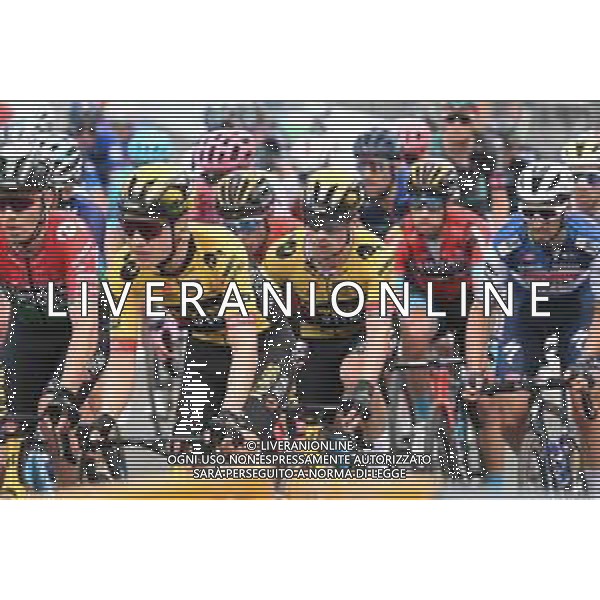 09-03-2023 Tirreno - Adriatico; Tappa 04 Greccio - Tortoreto; 2023, Jumbo - Visma; Kelderman, Wilko; Roglic, Primoz; Tortoreto; ©SIROTTI / AGENZIA ALDO LIVERANI SAS