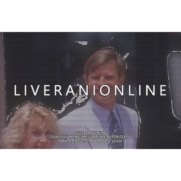 RETROSPETTIVA MICHAEL YORK ATTORE NELLA FOTO MICHAEL YORK E LA MOGLIE PATRICIA Mc CALLUM NELL\'ANNO 1987 A VENEZIA AG ALDO LIVERANI SAS