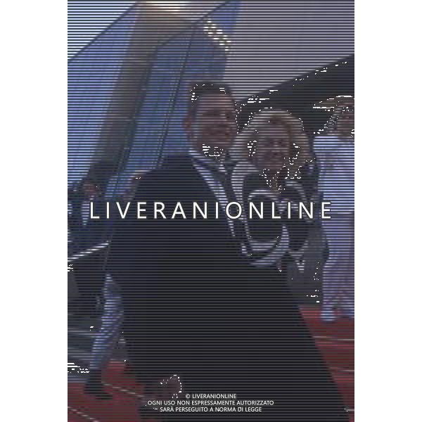 RETROSPETTIVA MICHAEL YORK ATTORE NELLA FOTO MICHAEL YORK E LA MOGLIE PATRICIA Mc CALLUM NELL\'ANNO 1987 A VENEZIA AG ALDO LIVERANI SAS