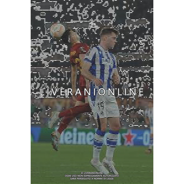 Roma vs Real Sociedad Europa League - Ottavi di finale - Stadio Olimpico - Roma 09-03-2023 nella foto Sorloth e El Shaarawy ©Federico Gaetano / AGENZIA ALDO LIVERANI SAS