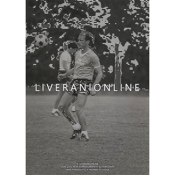 1981-1982 ALLENAMENTO PRE CAMPIONATO FIORENTINA CALCIO NELLA FOTO FRANCESCO GRAZIANI AG ALDO LIVERANI SAS