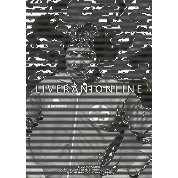 1981-1982 ALLENAMENTO PRE CAMPIONATO FIORENTINA CALCIO NELLA FOTO GIANCARLO DE SISTI ALLENATORE FIORENTINA CALCIO AG ALDO LIVERANI SAS