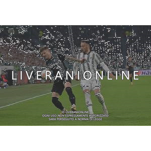 Torino 09.03.2023 Stadio Allianz Stadium ©Manuela Viganti/Agenzia Aldo Liverani Juventus vs Friburgo Europa League 2022/2023 Ottavi di Finale Nella foto: lukas kubler e filip kostic ©Viganti / AGENZIA ALDO LIVERANI SAS