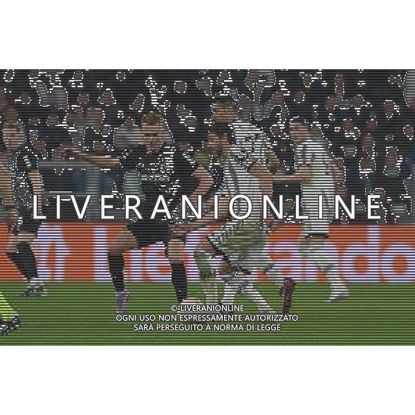 Torino 09.03.2023 Stadio Allianz Stadium ©Manuela Viganti/Agenzia Aldo Liverani Juventus vs Friburgo Europa League 2022/2023 Ottavi di Finale Nella foto: manuel locatelli e philippe lienhart ©Viganti / AGENZIA ALDO LIVERANI SAS