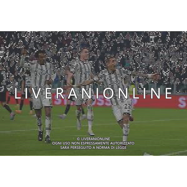Torino 09.03.2023 Stadio Allianz Stadium ©Manuela Viganti/Agenzia Aldo Liverani Juventus vs Friburgo Europa League 2022/2023 Ottavi di Finale Nella foto: esultanza angel di maria dopo il gol ©Viganti / AGENZIA ALDO LIVERANI SAS