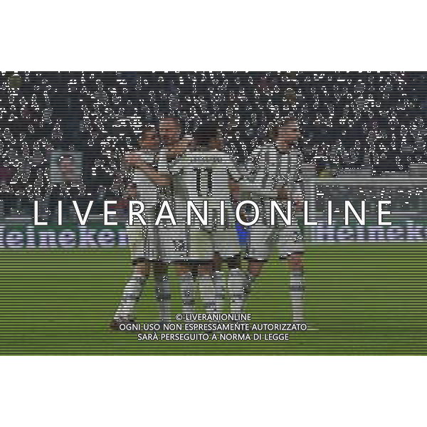 Torino 09.03.2023 Stadio Allianz Stadium ©Manuela Viganti/Agenzia Aldo Liverani Juventus vs Friburgo Europa League 2022/2023 Ottavi di Finale Nella foto: esultanza juventus dopo il gol di angel di maria ©Viganti / AGENZIA ALDO LIVERANI SAS