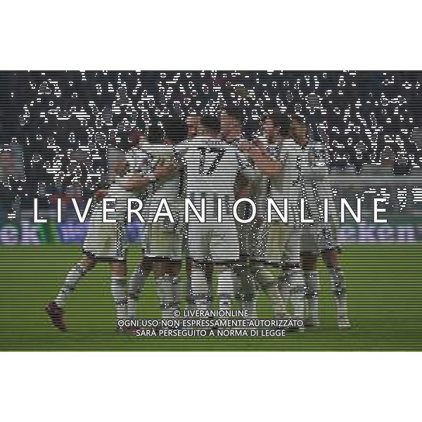 Torino 09.03.2023 Stadio Allianz Stadium ©Manuela Viganti/Agenzia Aldo Liverani Juventus vs Friburgo Europa League 2022/2023 Ottavi di Finale Nella foto: esultanza juventus dopo il gol di angel di maria ©Viganti / AGENZIA ALDO LIVERANI SAS