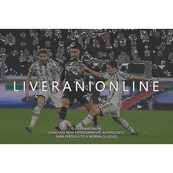 Torino 09.03.2023 Stadio Allianz Stadium ©Manuela Viganti/Agenzia Aldo Liverani Juventus vs Friburgo Europa League 2022/2023 Ottavi di Finale Nella foto: vincenzo grifo e fabio miretti ©Viganti / AGENZIA ALDO LIVERANI SAS