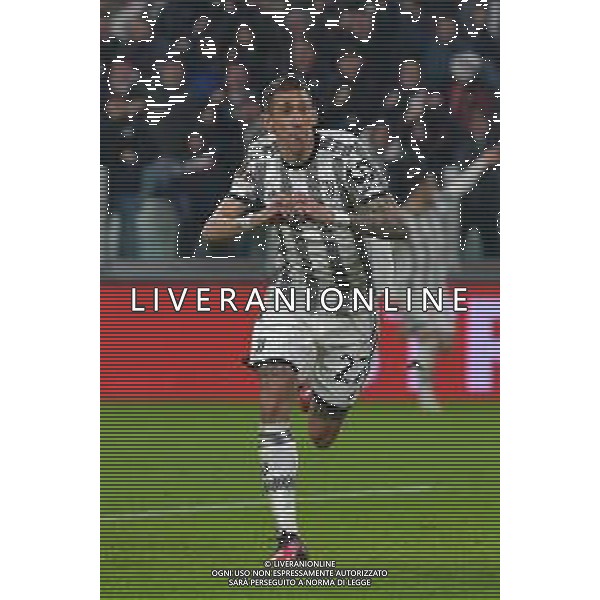 Torino 09.03.2023 Stadio Allianz Stadium ©Manuela Viganti/Agenzia Aldo Liverani Juventus vs Friburgo Europa League 2022/2023 Ottavi di Finale Nella foto: esultanza angel di maria dopo il gol ©Viganti / AGENZIA ALDO LIVERANI SAS