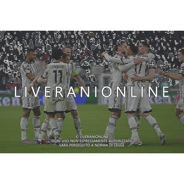 Torino 09.03.2023 Stadio Allianz Stadium ©Manuela Viganti/Agenzia Aldo Liverani Juventus vs Friburgo Europa League 2022/2023 Ottavi di Finale Nella foto: esultanza juventus dopo il gol di angel di maria ©Viganti / AGENZIA ALDO LIVERANI SAS