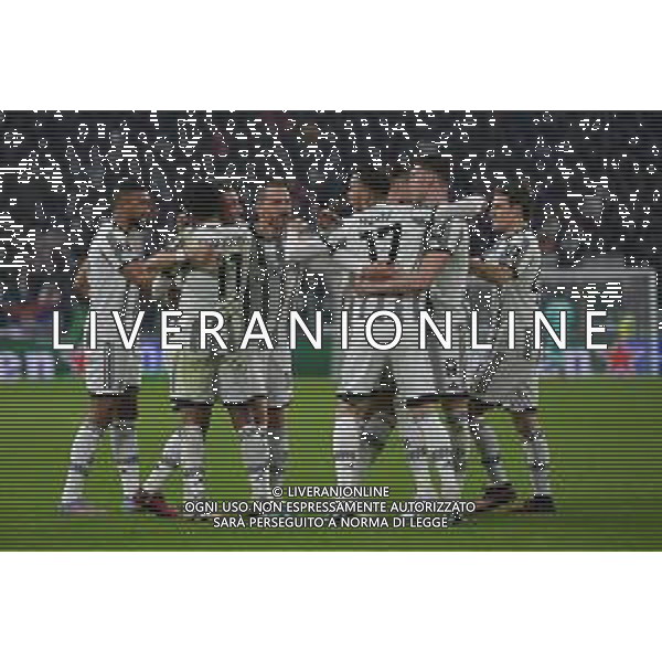 Torino 09.03.2023 Stadio Allianz Stadium ©Manuela Viganti/Agenzia Aldo Liverani Juventus vs Friburgo Europa League 2022/2023 Ottavi di Finale Nella foto: esultanza juventus dopo il gol di angel di maria ©Viganti / AGENZIA ALDO LIVERANI SAS