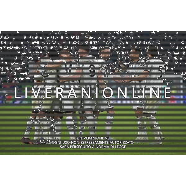 Torino 09.03.2023 Stadio Allianz Stadium ©Manuela Viganti/Agenzia Aldo Liverani Juventus vs Friburgo Europa League 2022/2023 Ottavi di Finale Nella foto: esultanza juventus dopo il gol di angel di maria ©Viganti / AGENZIA ALDO LIVERANI SAS