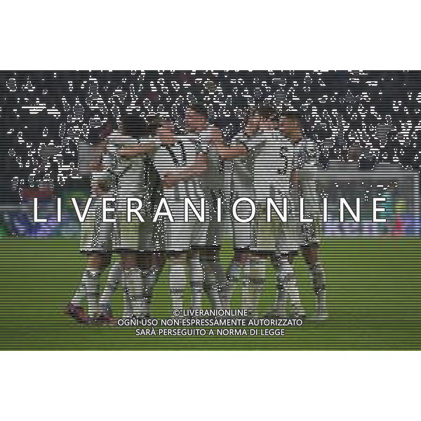 Torino 09.03.2023 Stadio Allianz Stadium ©Manuela Viganti/Agenzia Aldo Liverani Juventus vs Friburgo Europa League 2022/2023 Ottavi di Finale Nella foto: esultanza juventus dopo il gol di angel di maria ©Viganti / AGENZIA ALDO LIVERANI SAS