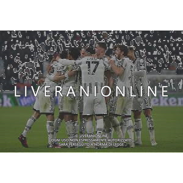 Torino 09.03.2023 Stadio Allianz Stadium ©Manuela Viganti/Agenzia Aldo Liverani Juventus vs Friburgo Europa League 2022/2023 Ottavi di Finale Nella foto: esultanza juventus dopo il gol di angel di maria ©Viganti / AGENZIA ALDO LIVERANI SAS