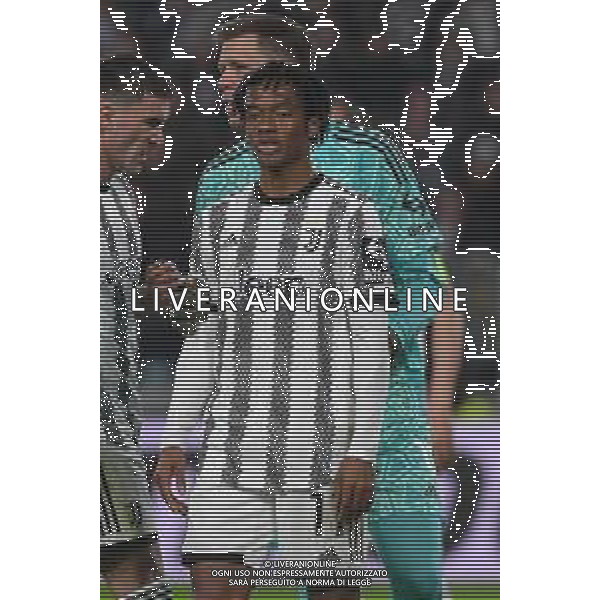Torino 09.03.2023 Stadio Allianz Stadium ©Manuela Viganti/Agenzia Aldo Liverani Juventus vs Friburgo Europa League 2022/2023 Ottavi di Finale Nella foto: juan cuadrado ©Viganti / AGENZIA ALDO LIVERANI SAS