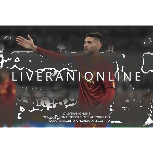 Roma vs Real Sociedad Europa League - Ottavi di finale - Stadio Olimpico - Roma 09-03-2023 nella foto Lorenzo Pellegrini ©Federico Gaetano / AGENZIA ALDO LIVERANI SAS