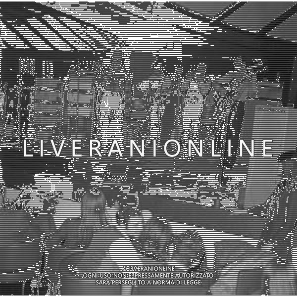 RETROSPETTIVA FAUSTO LEALI CANTANTE NELLA FOTO DURANTE UNA ESIBIZIONE ALLE ROTONDE DI GARLASCO (PAVIA) ©Archivio Giovanni Liverani / AGENZIA ALDO LIVERANI SAS