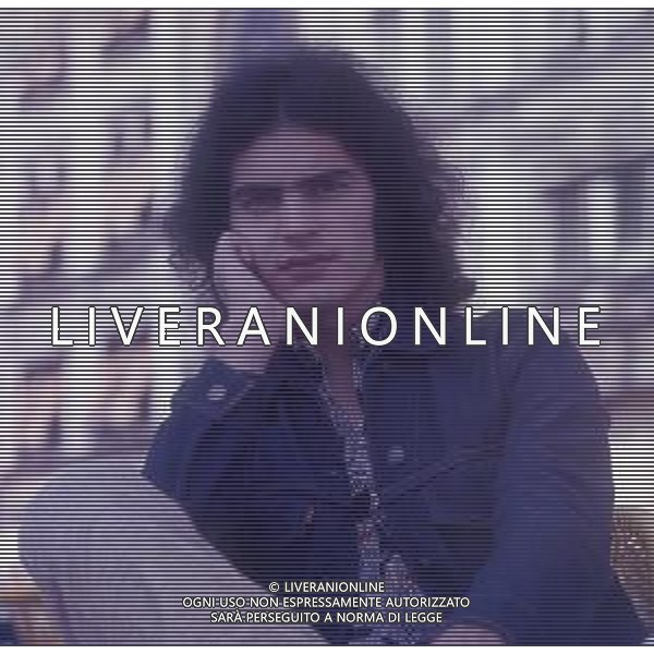 RETROSPETTIVA GIULIANO ILLIANI PSEUDONIMO DONATELLO CANTANTE NELLA FOTO GIULIANO ILLIANI  FOTO GINO BALDAN-AG ALDO LIVERANI SAS  