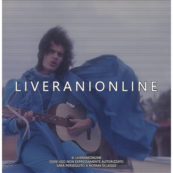 RETROSPETTIVA GIULIANO ILLIANI PSEUDONIMO DONATELLO CANTANTE NELLA FOTO GIULIANO ILLIANI  FOTO GINO BALDAN-AG ALDO LIVERANI SAS  