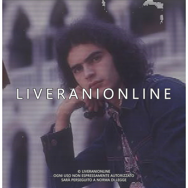 RETROSPETTIVA GIULIANO ILLIANI PSEUDONIMO DONATELLO CANTANTE NELLA FOTO GIULIANO ILLIANI  FOTO GINO BALDAN-AG ALDO LIVERANI SAS  