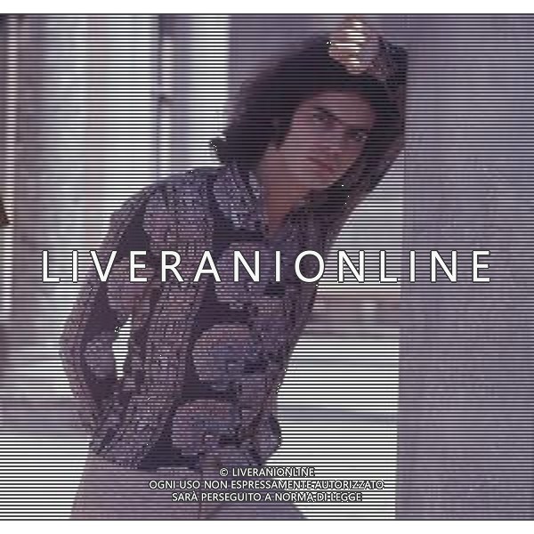 RETROSPETTIVA GIULIANO ILLIANI PSEUDONIMO DONATELLO CANTANTE NELLA FOTO GIULIANO ILLIANI  FOTO GINO BALDAN-AG ALDO LIVERANI SAS  