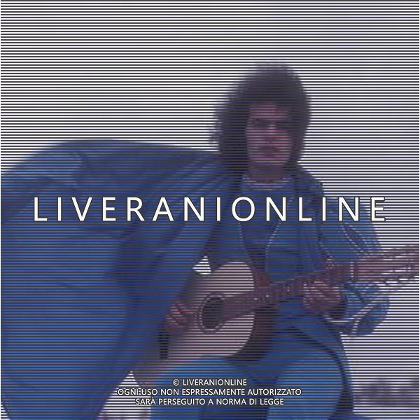 RETROSPETTIVA GIULIANO ILLIANI PSEUDONIMO DONATELLO CANTANTE NELLA FOTO GIULIANO ILLIANI  FOTO GINO BALDAN-AG ALDO LIVERANI SAS  