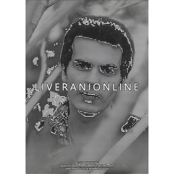 RETROSPETTIVA GIULIANO ILLIANI PSEUDONIMO DONATELLO CANTANTE NELLA FOTO GIULIANO ILLIANI  FOTO GINO BALDAN-AG ALDO LIVERANI SAS  