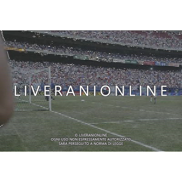 NEW YORK 3/08/2003 SUPERCOPPA ITALIANA NELLA FOTO RIGORE CIRO FERRARA FOTO ALDO LIVERANI